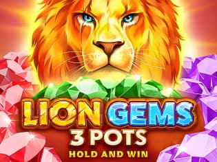 Lion Gems 3 Pots: Hold and Win